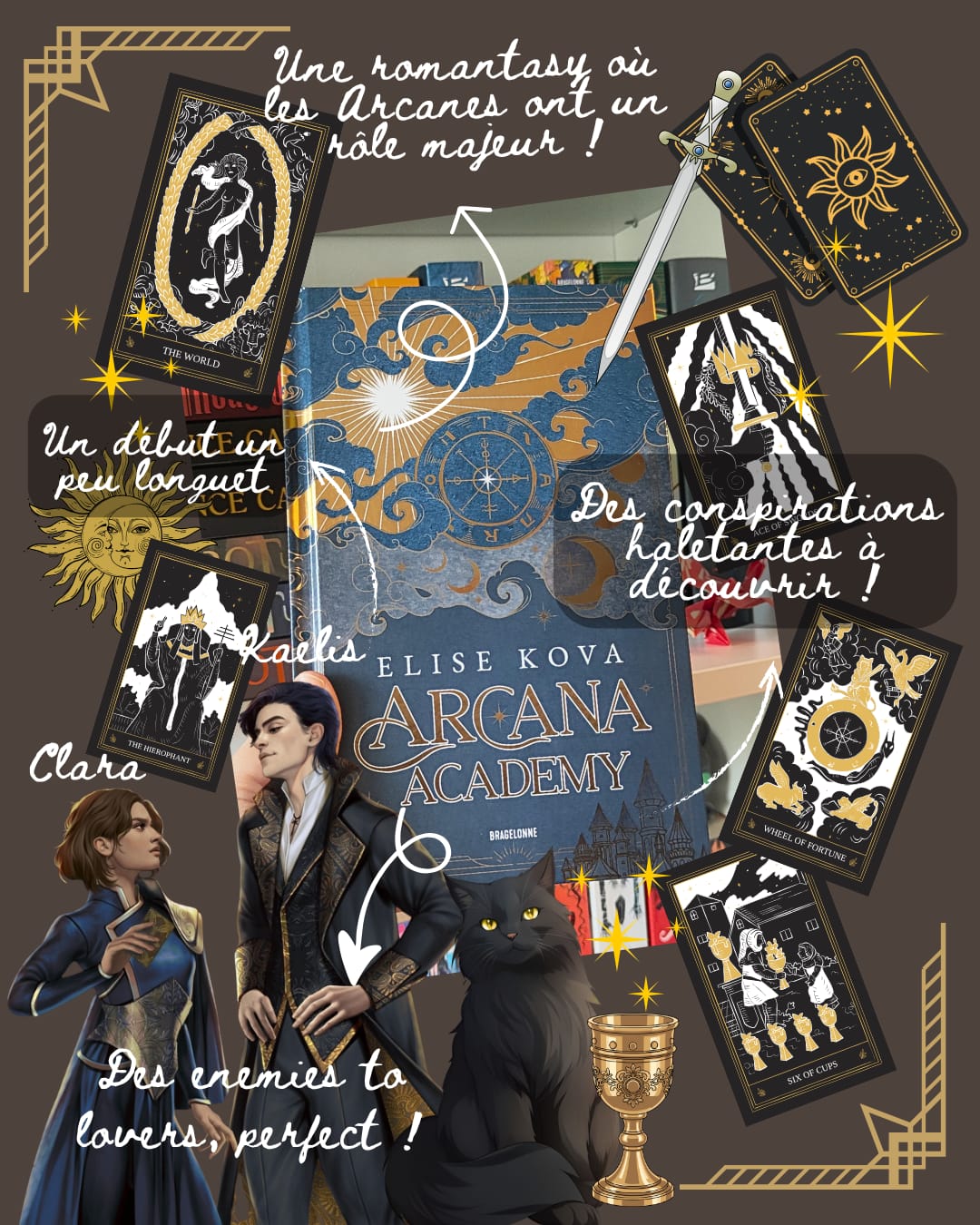 Arcana Academy T1 de Elise Kova – Mon avis