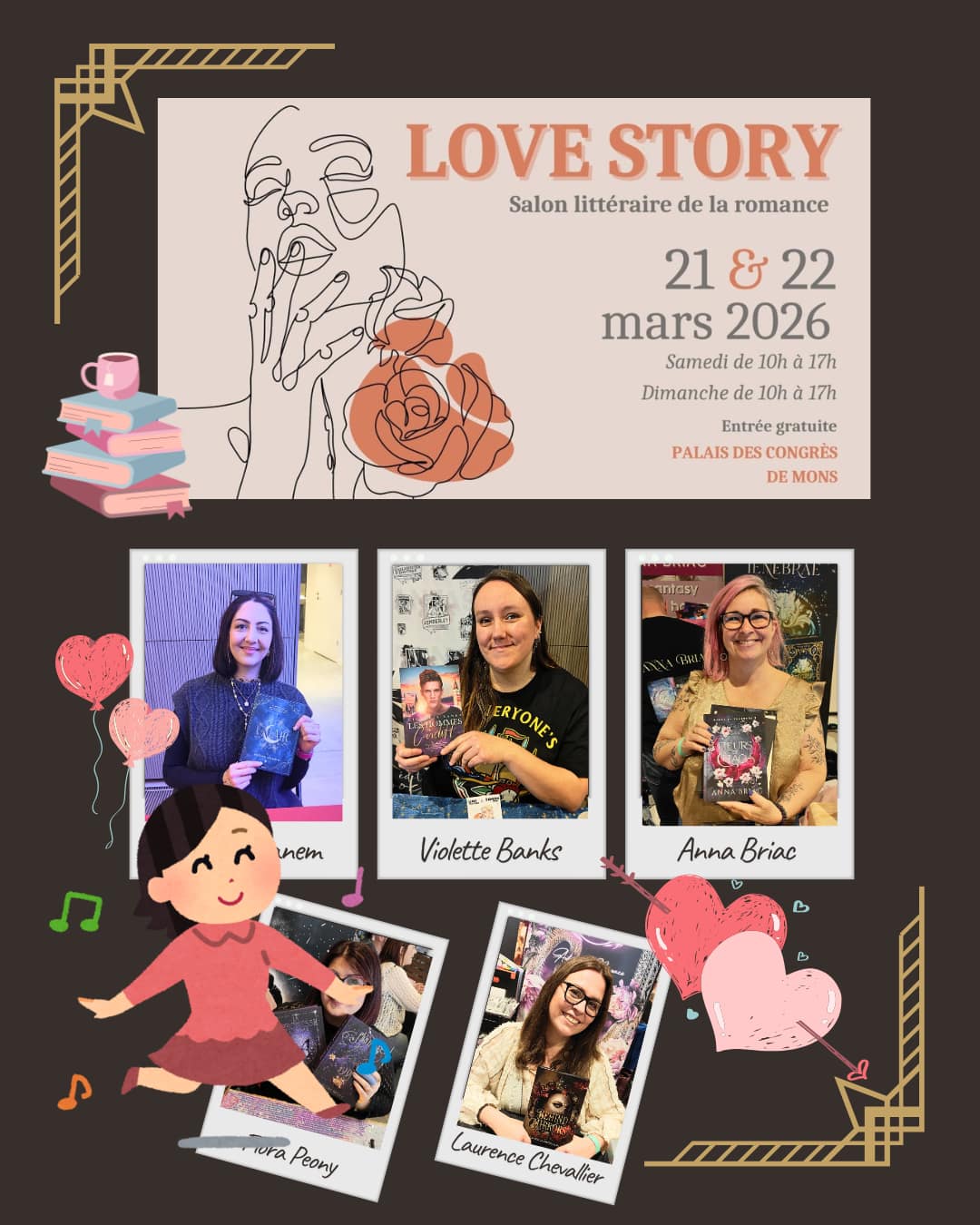 J’étais au salon Love Story à Mons – Mon petit compte-rendu