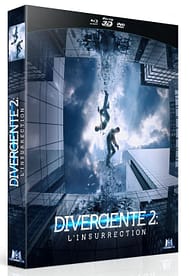 Combo Blu ray 3D Blu ray DVD divergente 2