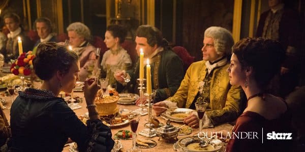 Outlander saison 2 diner Claire
